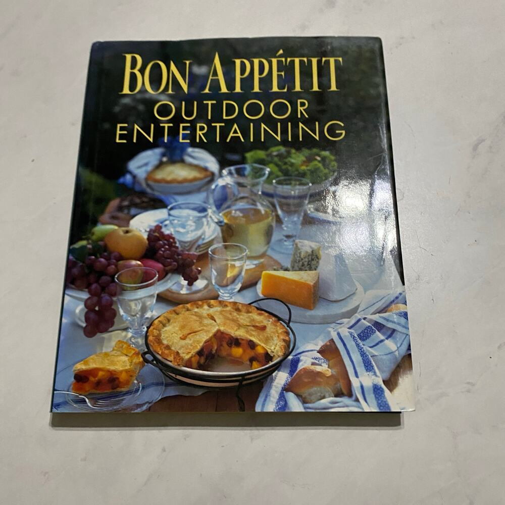 Bon Appétit Outdoor Entertaining hardcover cookbook